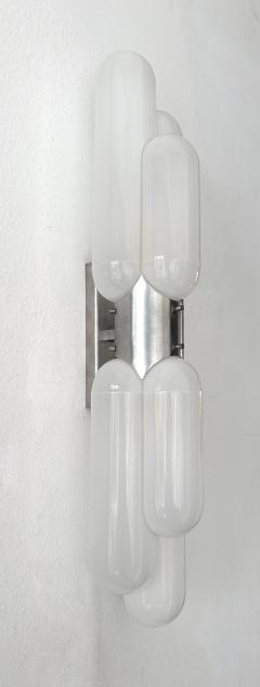 Carlo Nason Torpedo Murano Glass Sconce by Carlo Nason for Mazzega Italy 1970s - 3898874