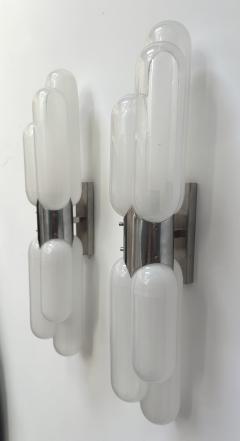 Carlo Nason Torpedo Murano Glass Sconce by Carlo Nason for Mazzega Italy 1970s - 4312996