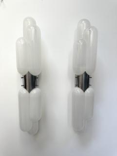 Carlo Nason Torpedo Murano Glass Sconce by Carlo Nason for Mazzega Italy 1970s - 4312998