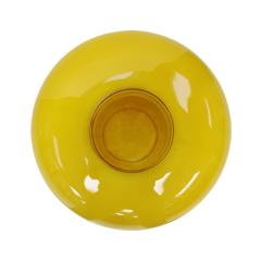 Carlo Nason Yellow Glass Rounded Table Lamp Mod Lt 226 Designed by Carlo Nason - 4415805