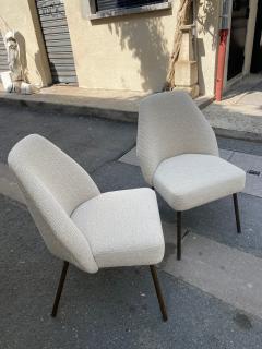 Carlo Pagani Pair of Campanula chairs by Carlo Pagani for Arflex Italy 1950s - 2529211