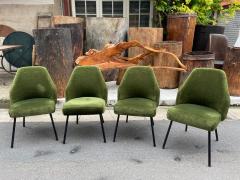 Carlo Pagani Set of four Campanula Chairs by Carlo Pagani for Arflex Italy 1950s - 2763119