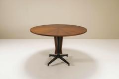 Carlo Ratti Carlo Ratti Round Dining Table Made by Lissoni Italy 1950s - 3026605