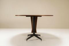 Carlo Ratti Carlo Ratti Round Dining Table Made by Lissoni Italy 1950s - 3026606