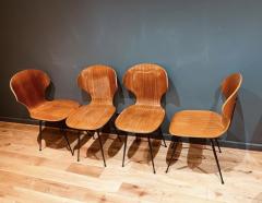 Carlo Ratti Set of 4 Bentwood Chairs by Carlo Ratti - 2387851