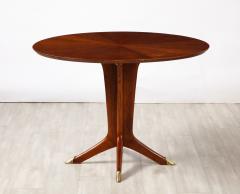 Carlo Ratti Walnut Center or Dining Table Italy circa 1950 - 3365222