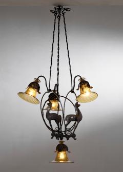 Carlo Rizzarda Carlo Rizzarda 4 arm chandelier - 4759591