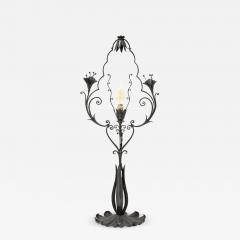 Carlo Rizzarda Table lamp in wrought iron by Carlo Rizzarda circa 1920 - 961245