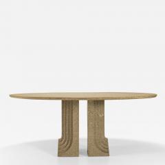 Carlo Scarpa Carlo Scarpa Samo Dining Table for Simon Gavina Italy 1970s - 3068304