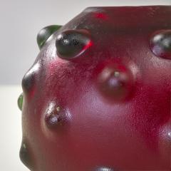 Carlo Scarpa Carlo Scarpa for Venini Murano Glass Vase from the Corrosi Series - 4373824