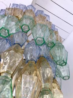 Carlo Scarpa Chandelier Carlo Scarpa Venini Murano Polyhedron Glass Italy 1960s - 775388