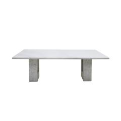 Carlo Scarpa Mid Century Mod Delfi Dining Table Designed by Carlo Scarpa Marcel Breuer - 2476554