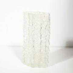 Carlo Scarpa Mid Century Modern Organic Textural Murano Glass Vase by Carlo Scarpa for Venini - 1866366