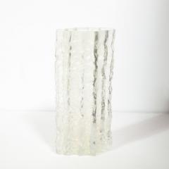 Carlo Scarpa Mid Century Modern Organic Textural Murano Glass Vase by Carlo Scarpa for Venini - 1866367