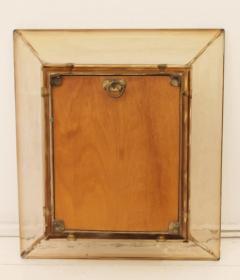 Carlo Scarpa Murano Glass Mirror No 30 by Carlo Scarpa for Venini Italy 1930s - 4498689