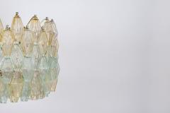 Carlo Scarpa Original Glass Poliedri Chandelier by Carlo Scarpa for Venini Italy c 1960 - 4343983