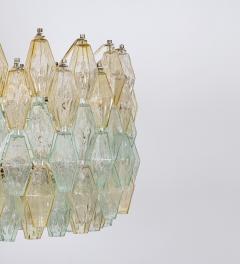 Carlo Scarpa Original Glass Poliedri Chandelier by Carlo Scarpa for Venini Italy c 1960 - 4343989