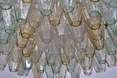 Carlo Scarpa Original Glass Poliedri Chandelier by Carlo Scarpa for Venini Italy c 1960 - 4343993