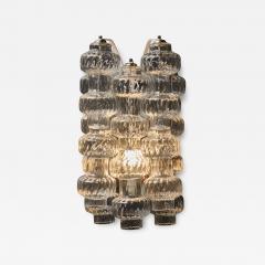 Carlo Scarpa Pair of Murano Glass Wall Sconces by Carlo Scarpa - 3573838