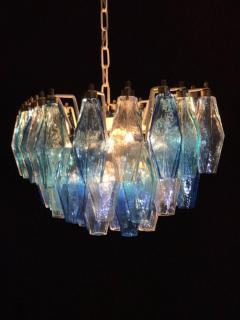 Carlo Scarpa Pair of Murano Poliedri Chandelier in the Style of Carlo Scarpa - 658401