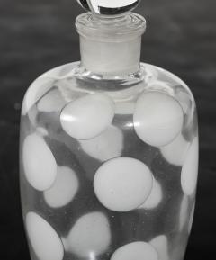 Carlo Scarpa Rare Murano Crystal Glass Bottle with Stopper by Carlo Scarpa - 4686953