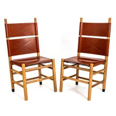 Carlo Scarpa SET OF TWELVE CARLO SCARPA KENTUCKY CHAIRS - 1457616