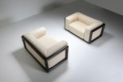 Carlo Scarpa Scarpa Cornaro Sofa set in ivory boucl for Simon 1970s - 1918607