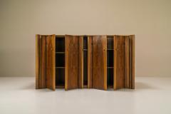 Carlo Scarpa Sideboard Scuderia In Walnut By Carlo Scarpa For Bernini Italy 1977 - 3283351