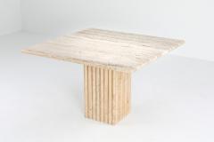 Carlo Scarpa Travertine dining table Carlo Scarpa 1970s - 1213378