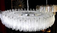 Carlo Scarpa Very Huge Polyhedral Murano Glass Chandelier by Carlo Scarpa for Venini - 553146