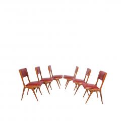 Carlo de Carli Carlo De Carli set of six side chairs - 1679347