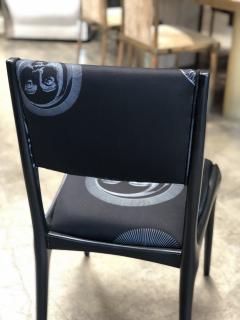 Carlo de Carli Carlo de Carli Chairs Set of Six Reupholstery with Fabric by Fornasetti - 569168