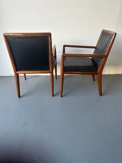 Carlo de Carli Carlo di Carli A Set of 4 Italian Modern Walnut Armchairs Carlo di Carli 1960 - 4613548