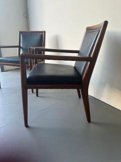 Carlo de Carli Carlo di Carli A Set of 4 Italian Modern Walnut Armchairs Carlo di Carli 1960 - 4613549