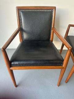 Carlo de Carli Carlo di Carli A Set of 4 Italian Modern Walnut Armchairs Carlo di Carli 1960 - 4613551