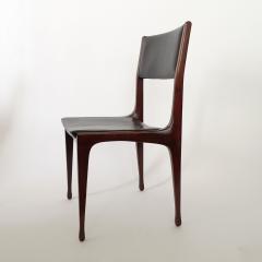 Carlo de Carli Carlo di Carli Carlo De Carli set of six dining chairs for Cassina Italy 1958 - 3065828