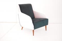 Carlo de Carli Carlo di Carli Carlo de Carli bicoloured armchair model n 802 by Cassina 1954 - 2752339