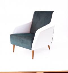 Carlo de Carli Carlo di Carli Carlo de Carli bicoloured armchair model n 802 by Cassina 1954 - 2752342