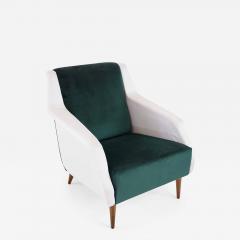 Carlo de Carli Carlo di Carli Carlo de Carli bicoloured armchair model n 802 by Cassina 1954 - 2758916