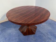 Carlo de Carli Carlo di Carli Italian Midcentury Round Center or Dining Table in Mahogany by Carlo de Carli - 3039039