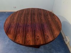 Carlo de Carli Carlo di Carli Italian Midcentury Round Center or Dining Table in Mahogany by Carlo de Carli - 3039041