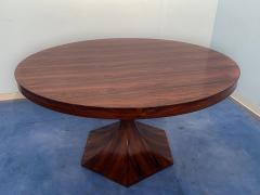 Carlo de Carli Carlo di Carli Italian Midcentury Round Center or Dining Table in Mahogany by Carlo de Carli - 3039042