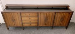 Carlo de Carli Carlo di Carli Mid Century Sideboard with Mirrored Top by Carlo di Carli for Luigi Sormani - 2686424