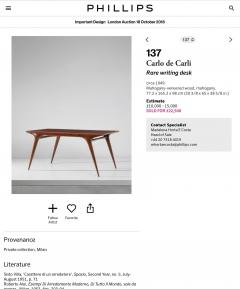 Carlo de Carli Carlo di Carli Rare Desk by Carlo de Carli - 4188135