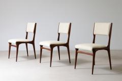 Carlo de Carli Carlo di Carli Raro set di sei sedie in legno modello 585 disegnate per lHotel Parco - 3732422
