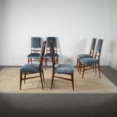 Carlo de Carli Carlo di Carli Set of six rare chairs by Carlo De Carli from the fifties  - 3990239