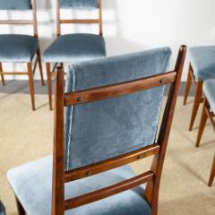 Carlo de Carli Carlo di Carli Set of six rare chairs by Carlo De Carli from the fifties  - 3990241