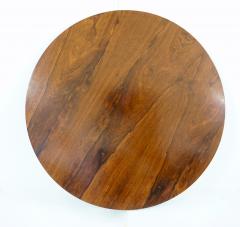 Carlo de Carli Carlo di Carli stunning Carlo De Carli large wood veneer round pedestal dining table 1960 - 2752328
