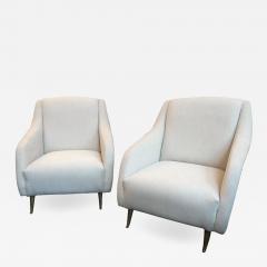 Carlo de Carli Pair of De Carli Armchair for ISA Bergamo - 1447832