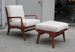 Carlo di Carli Mid Century Modern Lounge Chair and Ottoman - 1591156